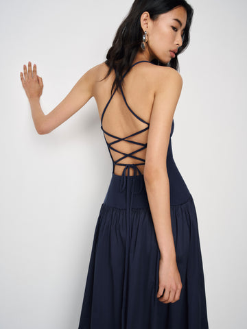 ginny cotton sweater dress