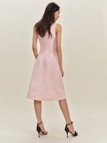 sebastien linen dress
