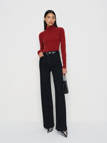 bex super stretch high rise wide leg jeans