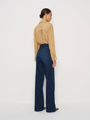 bex super stretch high rise wide leg jeans