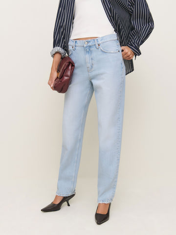 bobbi mid rise boyfriend jeans