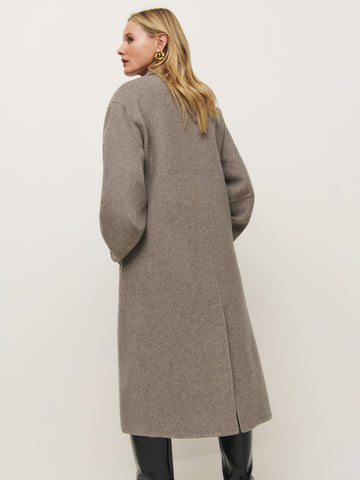 wyatt double-faced coat