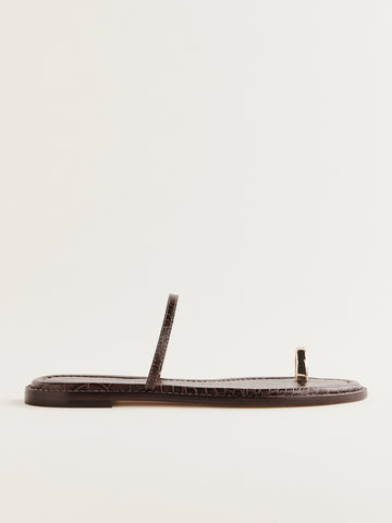 cassandra flat sandal