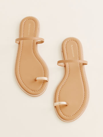 cassandra flat sandal