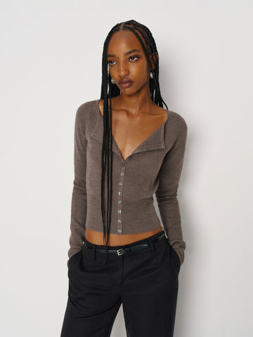 meadow regenerative merino cardigan