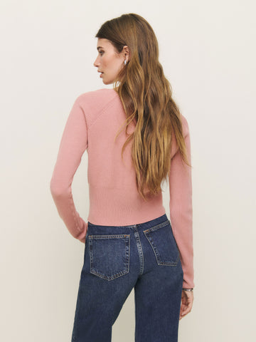 meadow regenerative merino cardigan