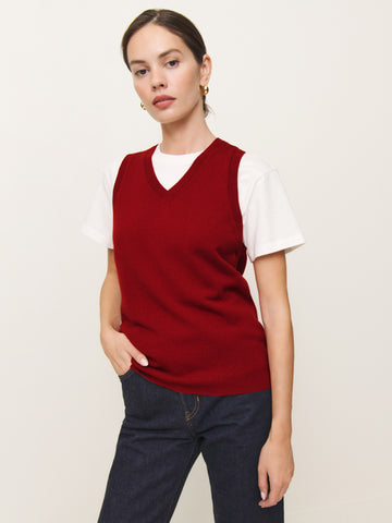 reese cashmere tank