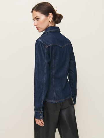 nellie denim shirt