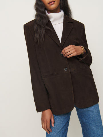 veda leon oversized blazer