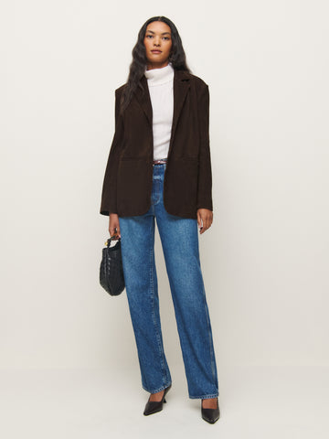 veda leon oversized blazer