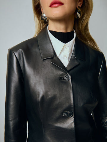 veda flynn leather jacket