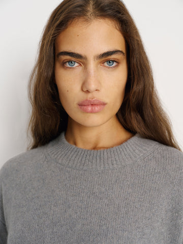 cove cashmere oversized crew