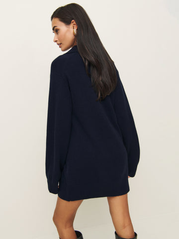 maeve cashmere polo dress