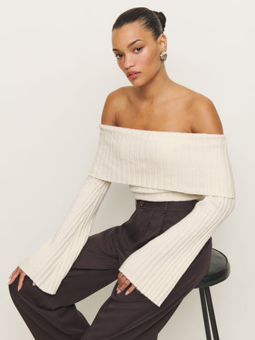 lana cashmere blend sweater