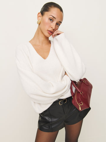 veda rory leather short