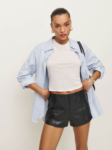 veda rory leather short