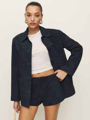 veda rory leather short