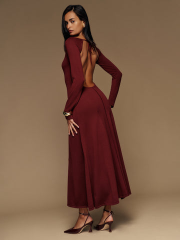 livia regenerative merino sweater dress