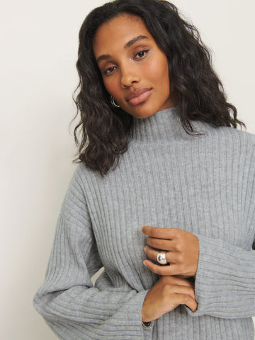 lawson oversized cashmere turtleneck