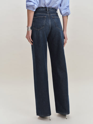 wes high rise wide leg jeans