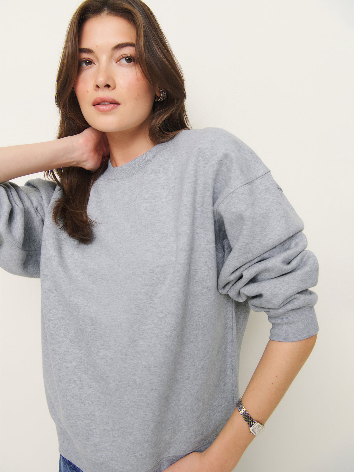 emma classic crewneck sweatshirt