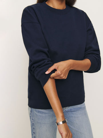 emma classic crewneck sweatshirt