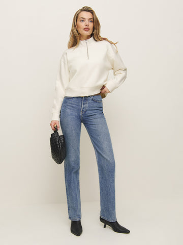 maddie zip sweatshirt