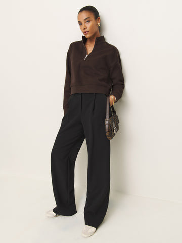 maddie zip sweatshirt