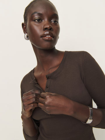 jayden long sleeve henley tee