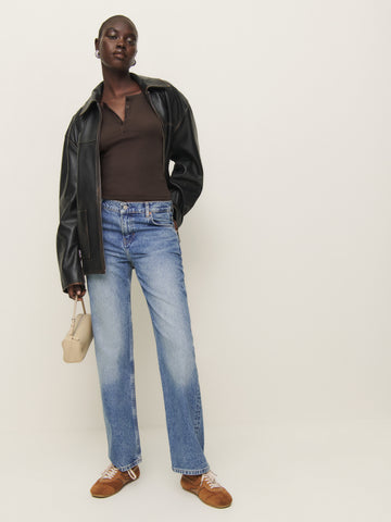 jayden long sleeve henley tee