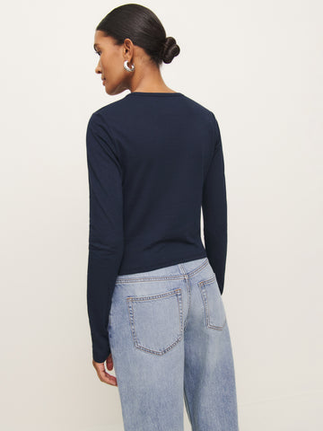 ezra slim fit long sleeve