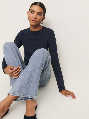 ezra slim fit long sleeve