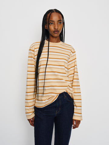asher oversized long sleeve tee