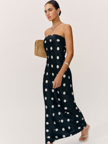 petites oren silk dress