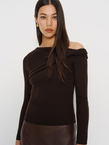 lilou regenerative merino sweater