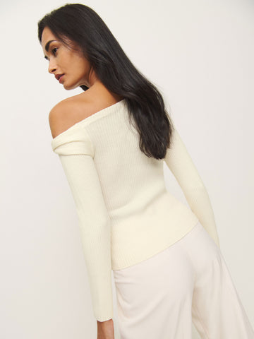 lilou regenerative merino sweater