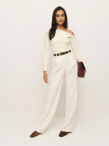 lilou regenerative merino sweater