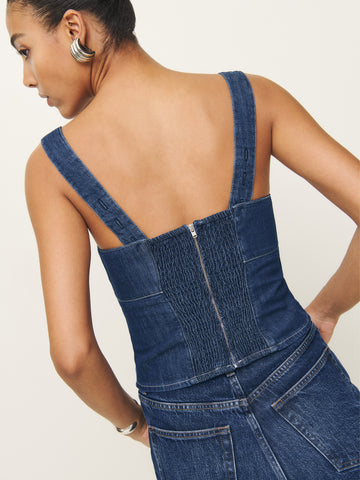 tagliatelle denim top