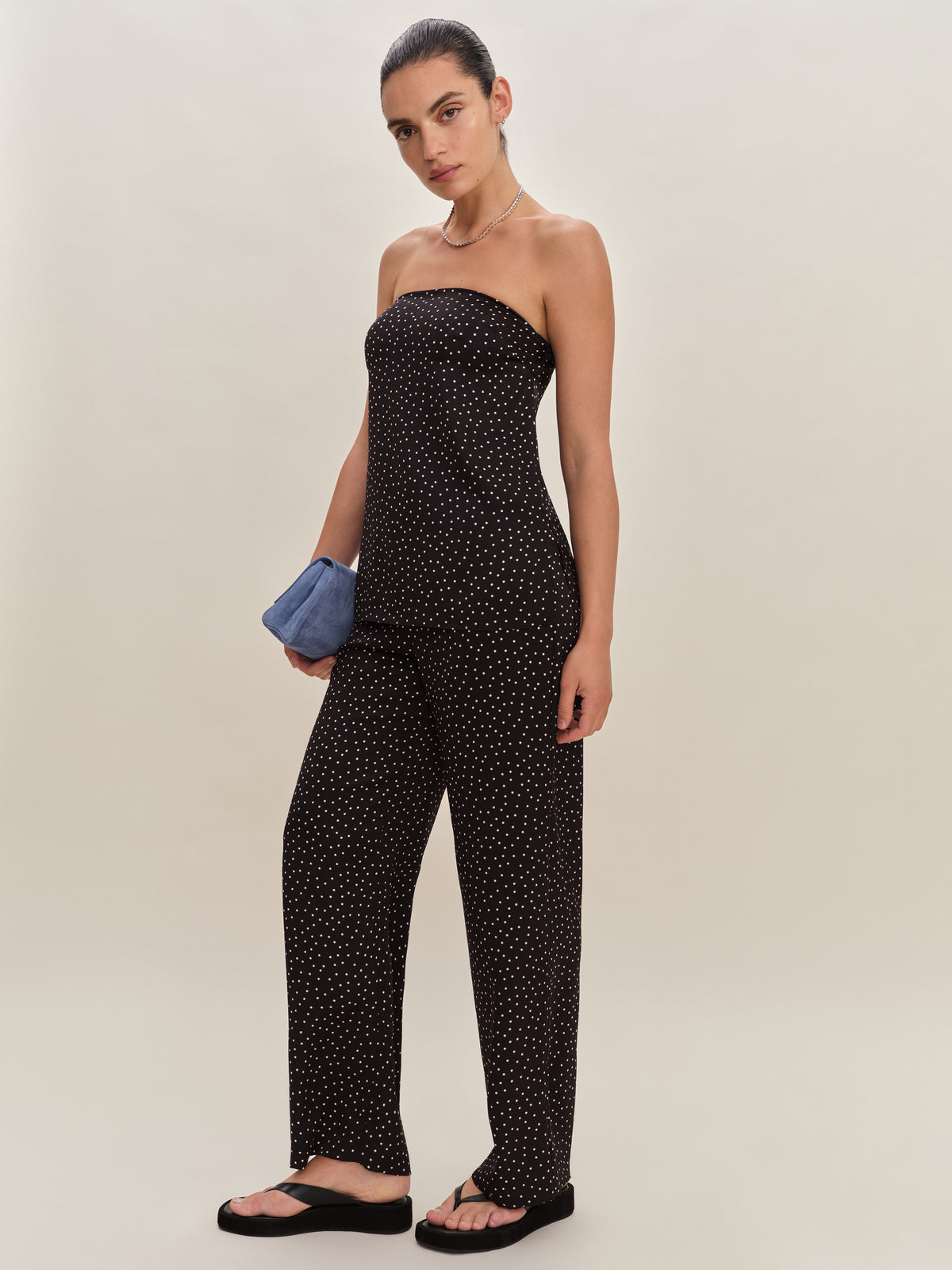 alleia satin two piece