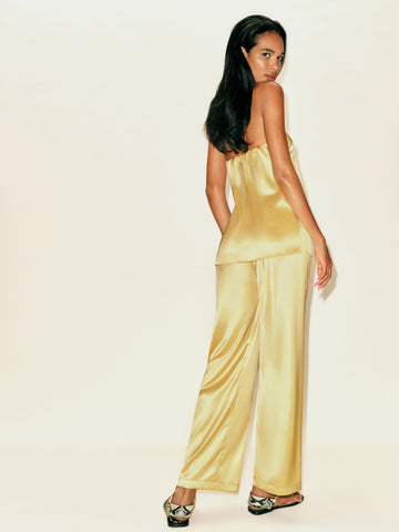 alleia satin two piece