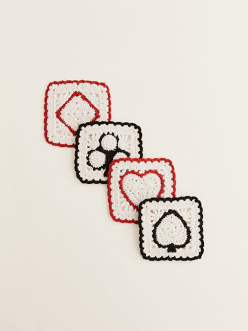 aces regenerative wool coasters