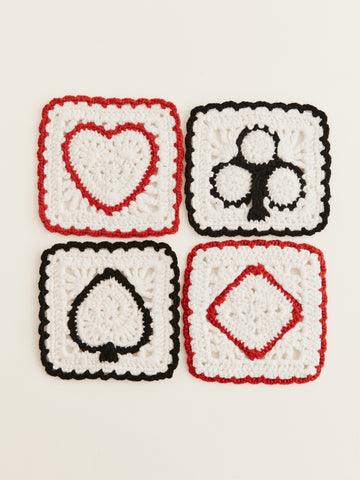 aces regenerative wool coasters