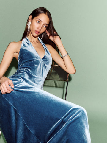 daniella velvet dress
