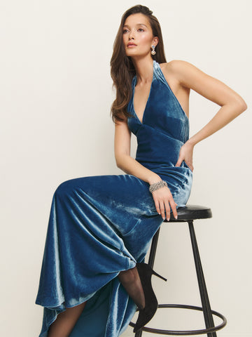 daniella velvet dress