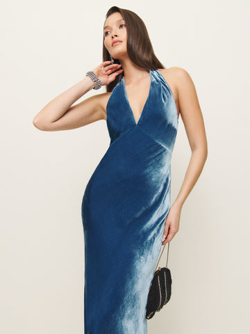 daniella velvet dress