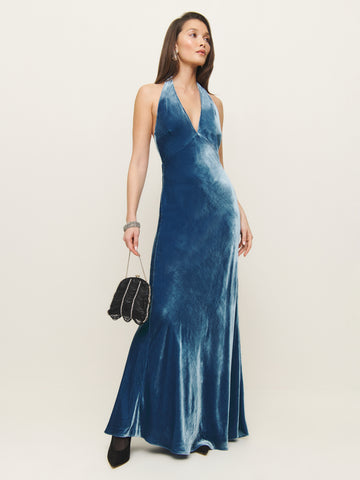 daniella velvet dress