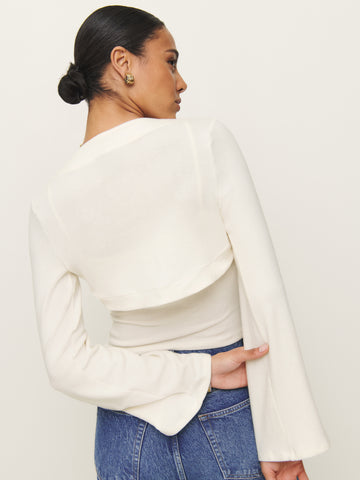 chloe knit shrug set