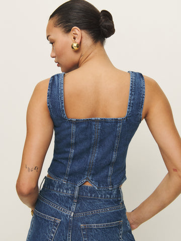 bo denim top