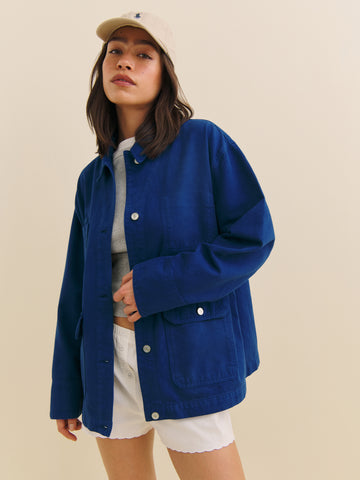 callum denim chore jacket