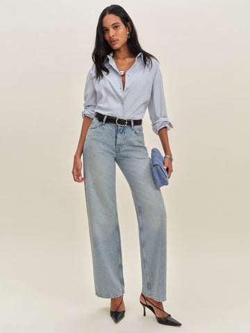 morley v-waist baggy jeans